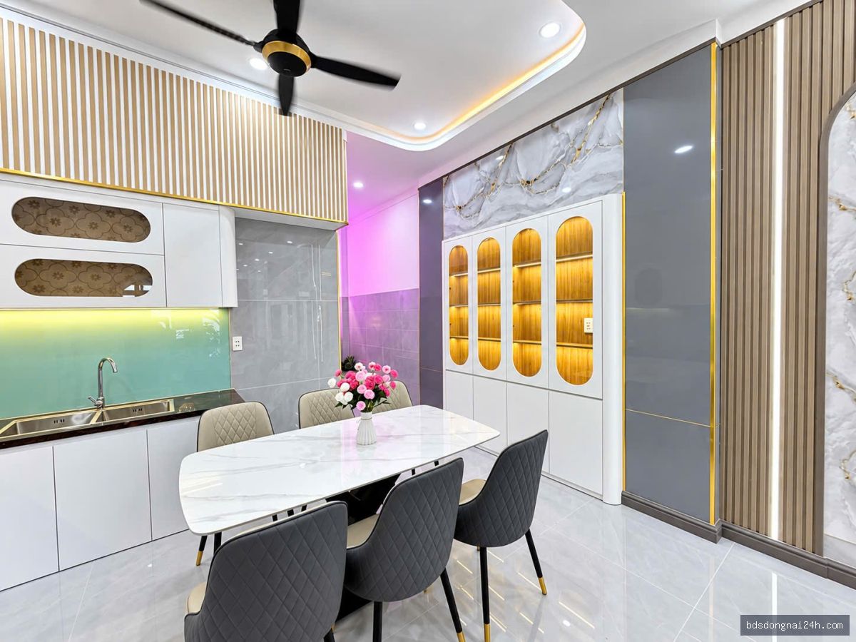 Bán nhà 1 trệt 1 lầu sân ô tô, full nội thất (80m²) - Hình ảnh 7