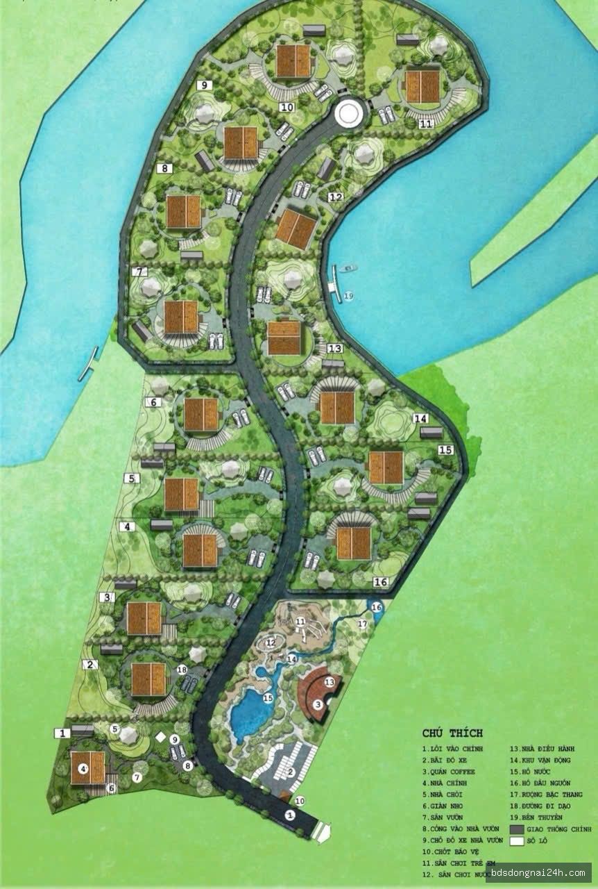 Bán biệt thự tại Vĩnh Cửu (1216m²) - Hình ảnh 2