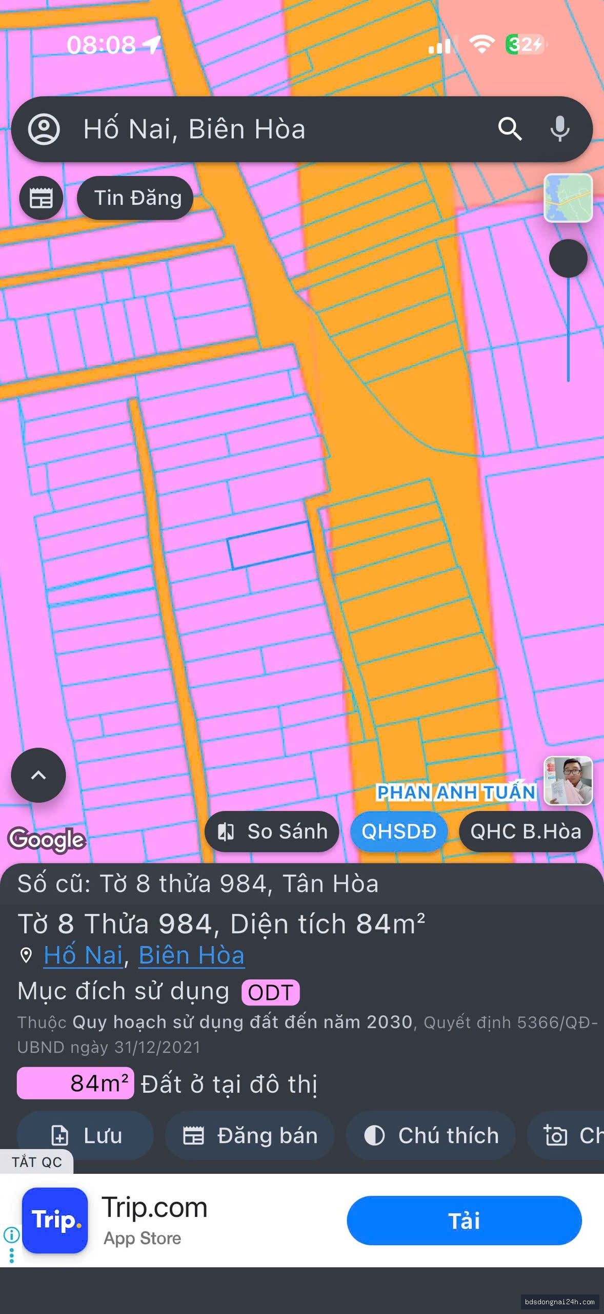 Bán đất thổ cư 100%, mặt tiền tại Hố Nai, Biên Hòa (88m²) - Hình ảnh 7