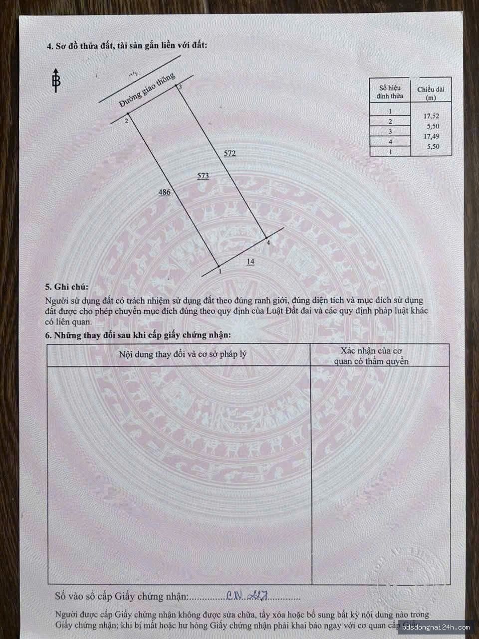 Bán đất nền (96.3m²) - Hình ảnh 7