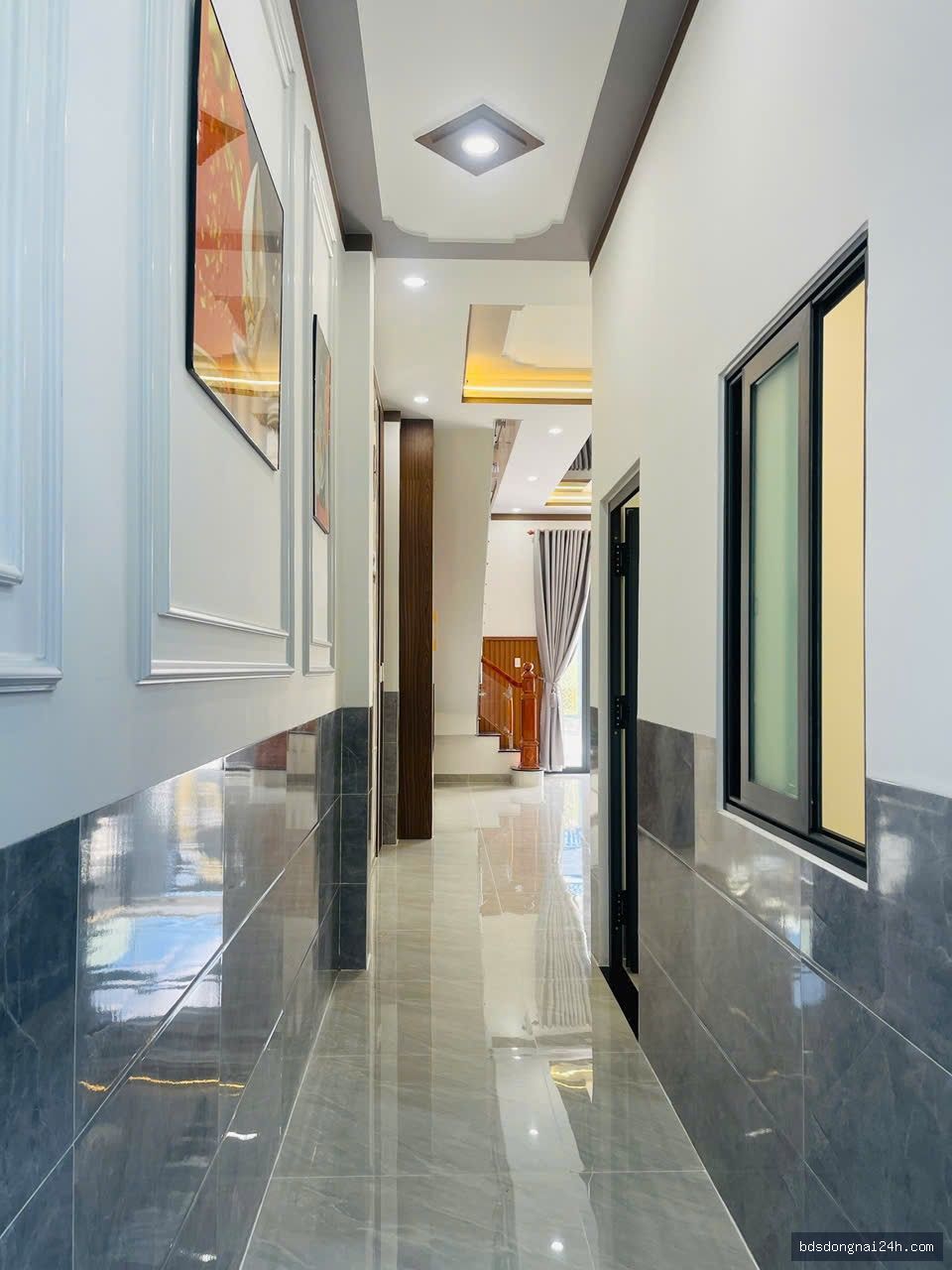 Bán nhà lầu kiên cố sân ô tô, full nội thất tại Trảng Dài, Biên Hòa (95m²) - Hình ảnh 4