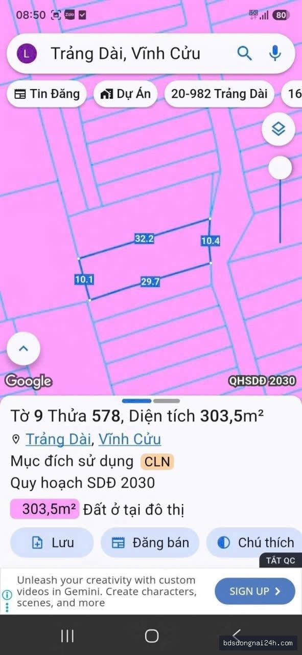 Bán đất nền gần chợ tại Trảng Dài, Biên Hòa (300m²) - Hình ảnh 3