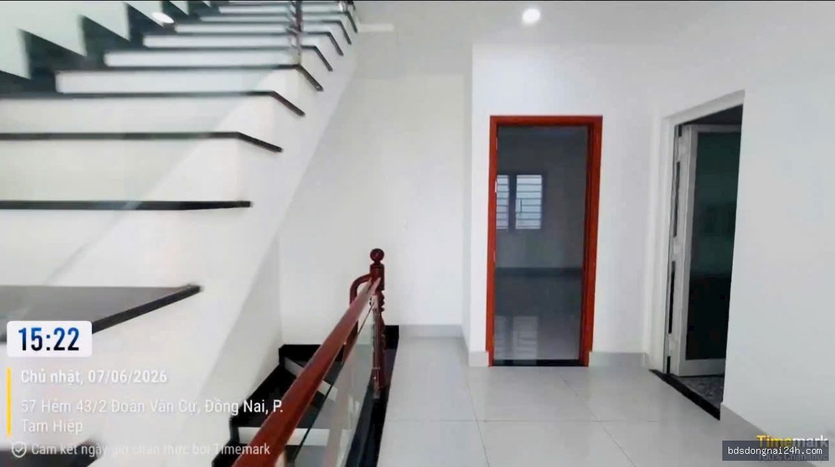 Bán nhà 1 trệt 2 lầu mặt tiền tại Tam Hiệp, Biên Hòa (75m²) - Hình ảnh 4