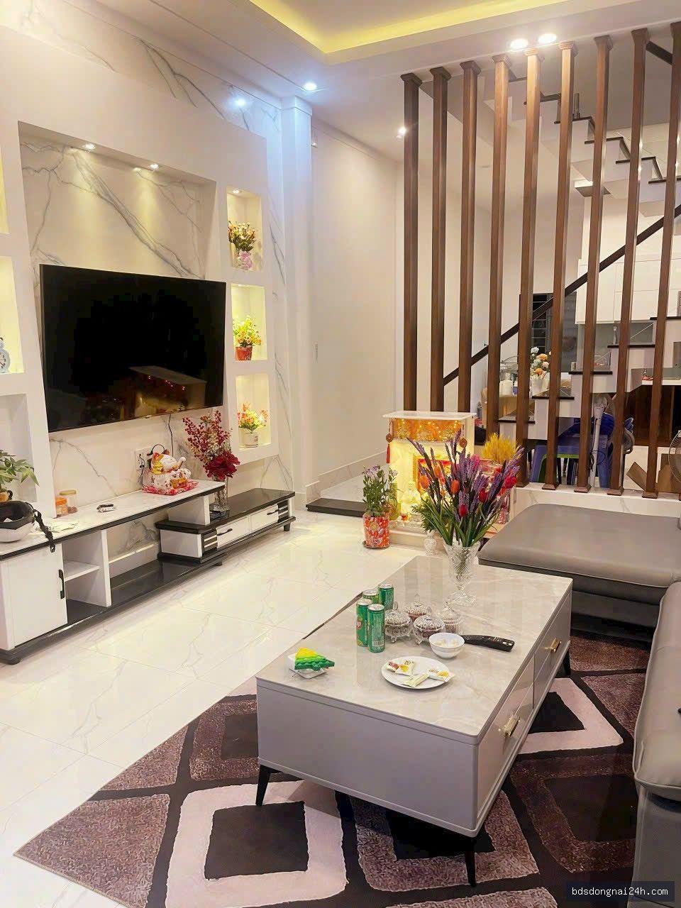 Bán nhà 1 trệt 2 lầu tại Hiệp Hòa, Biên Hòa (180m²) - Hình ảnh 5