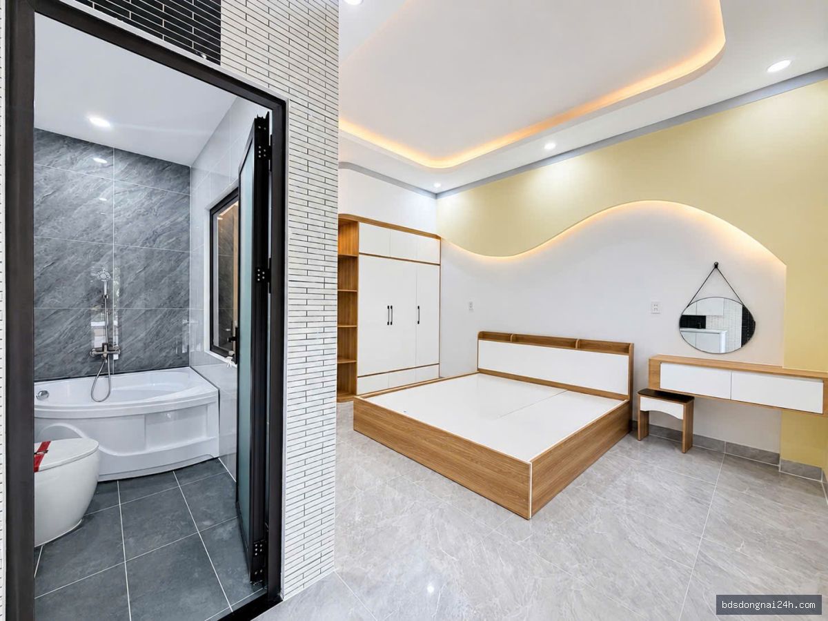 Bán nhà phố sân ô tô, full nội thất (100m²) - Hình ảnh 14