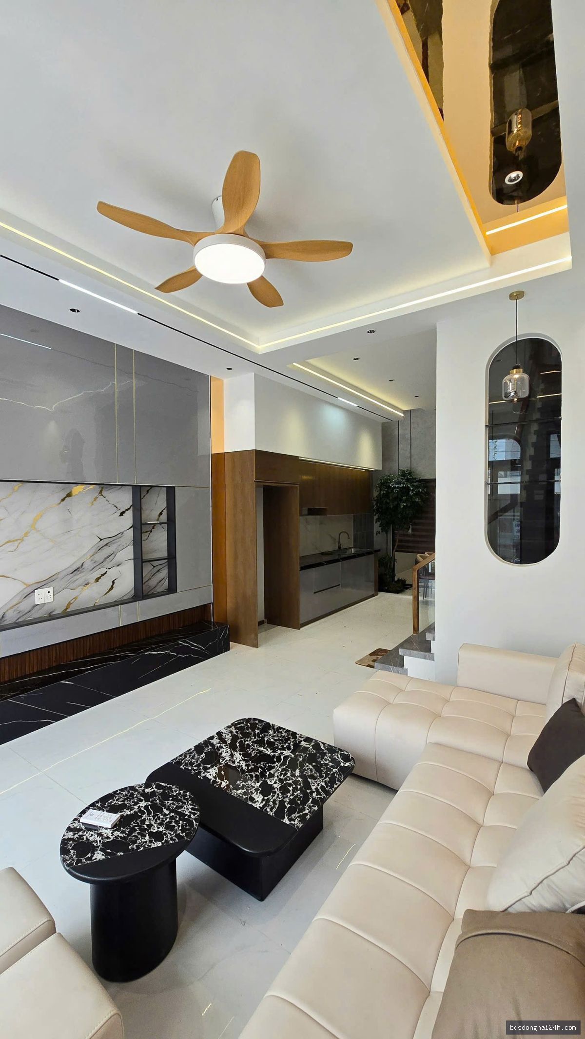 Bán nhà 1 trệt 1 lầu mặt tiền, full nội thất - Hình ảnh 15