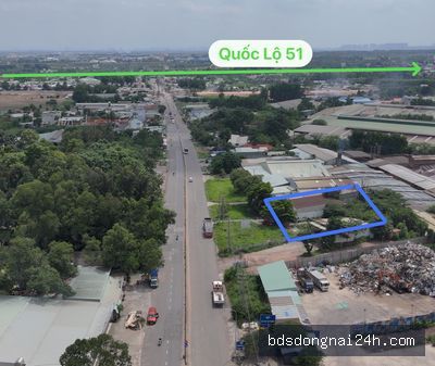 Bán bất động sản mặt tiền tại Long Thành (1.042m²)