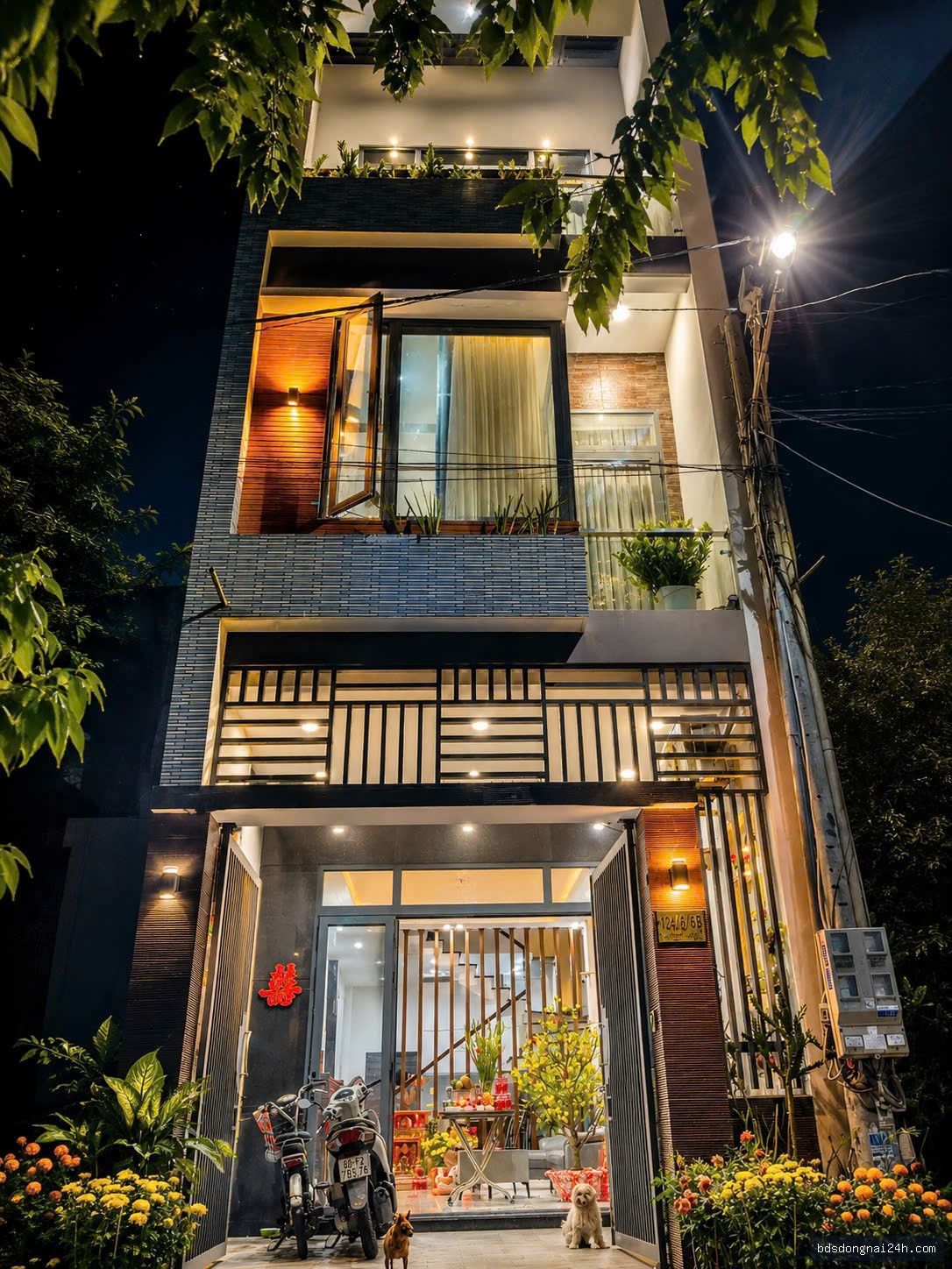 Bán nhà 1 trệt 2 lầu tại Hiệp Hòa, Biên Hòa (180m²)