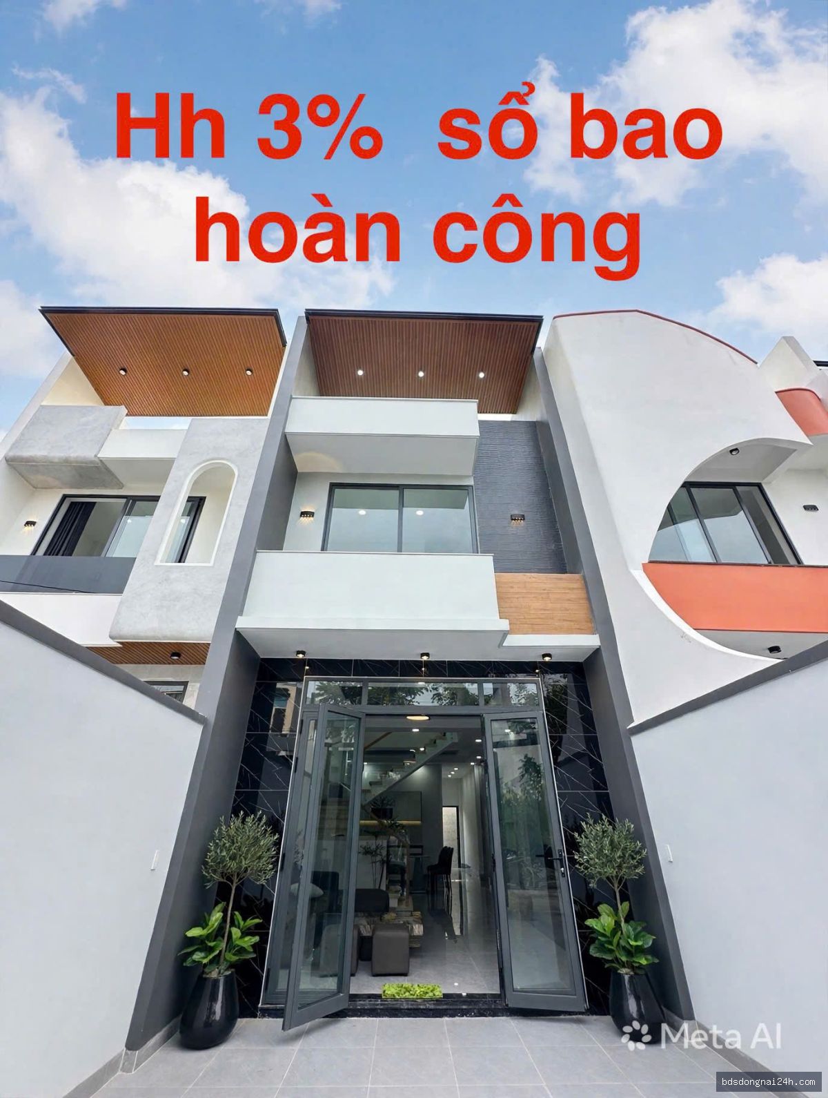 Bán nhà 1 trệt 1 lầu, sân ô tô, gần chợ tại Trảng Dài, Biên Hòa - Hình ảnh 2
