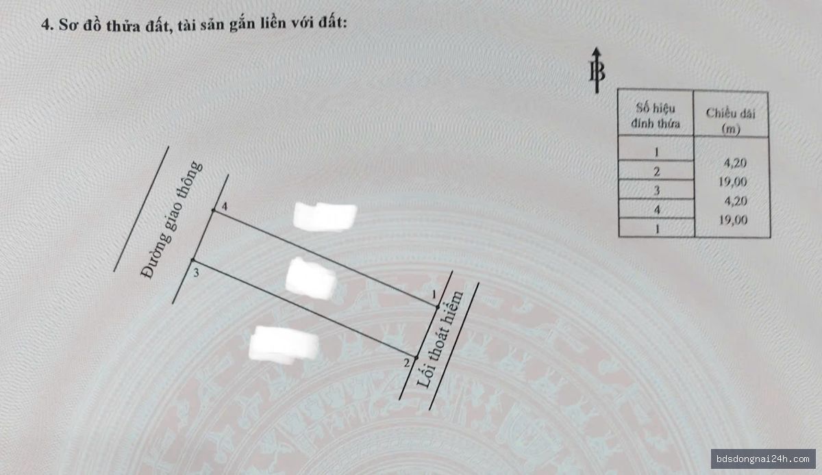 Bán đất tái định cư tại Thống Nhất, Biên Hòa (79.8m²) - Hình ảnh 2