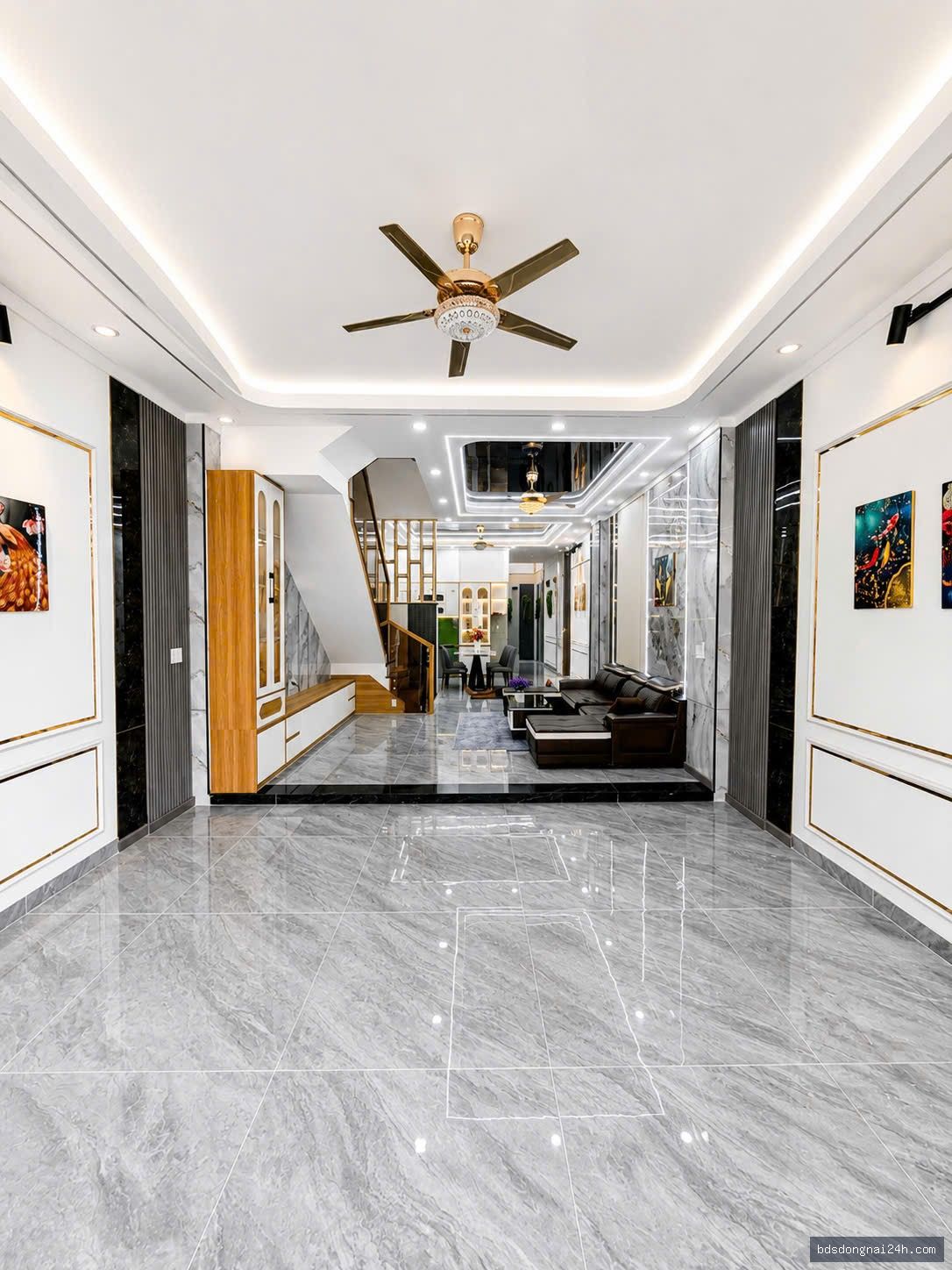 Bán nhà phố sân ô tô, full nội thất (100m²) - Hình ảnh 18