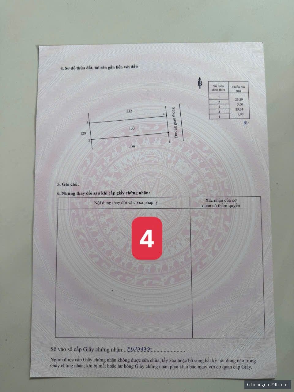 Bán đất thổ cư 100% gần chợ - Hình ảnh 12