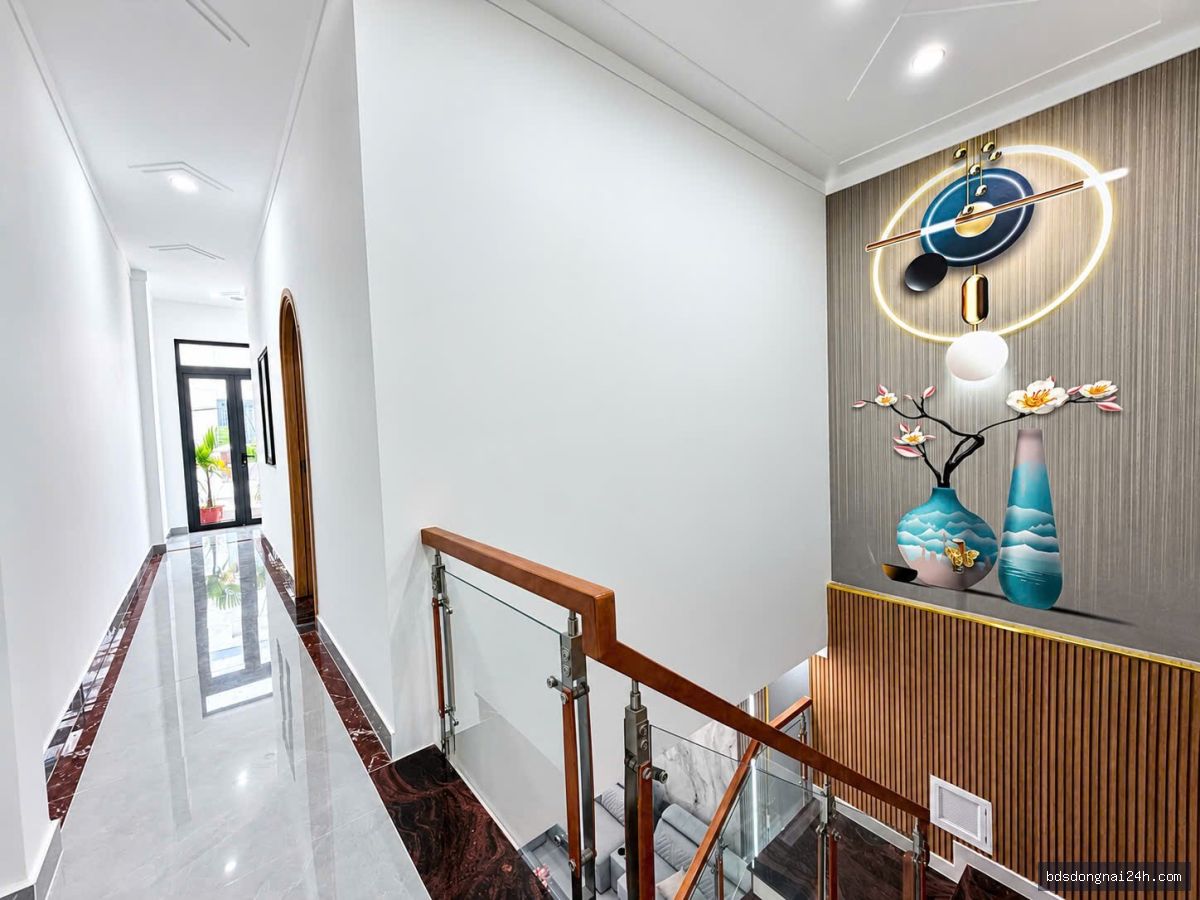 Bán nhà 1 trệt 1 lầu sân ô tô, full nội thất (80m²) - Hình ảnh 13
