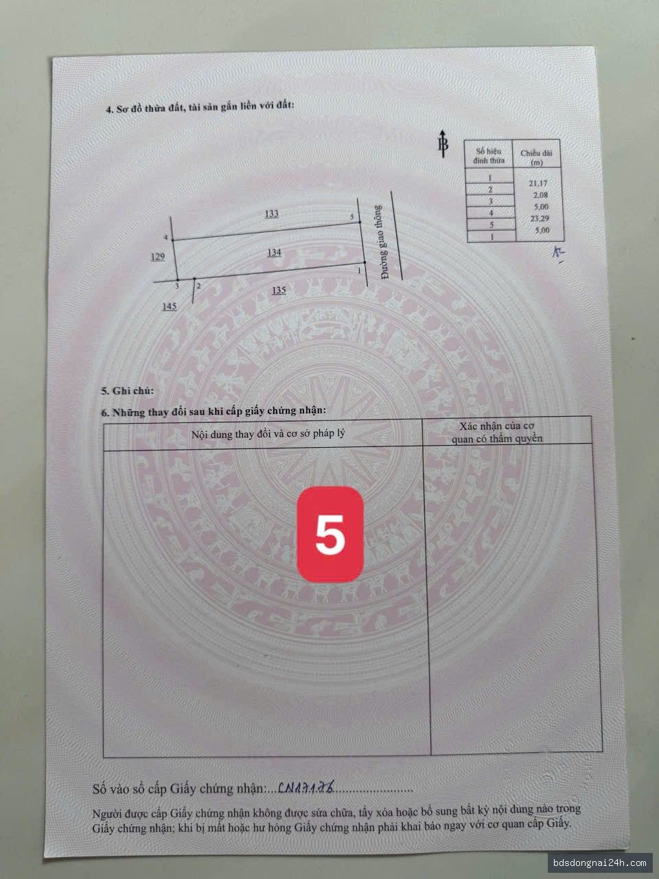 Bán đất thổ cư 100% gần chợ - Hình ảnh 13