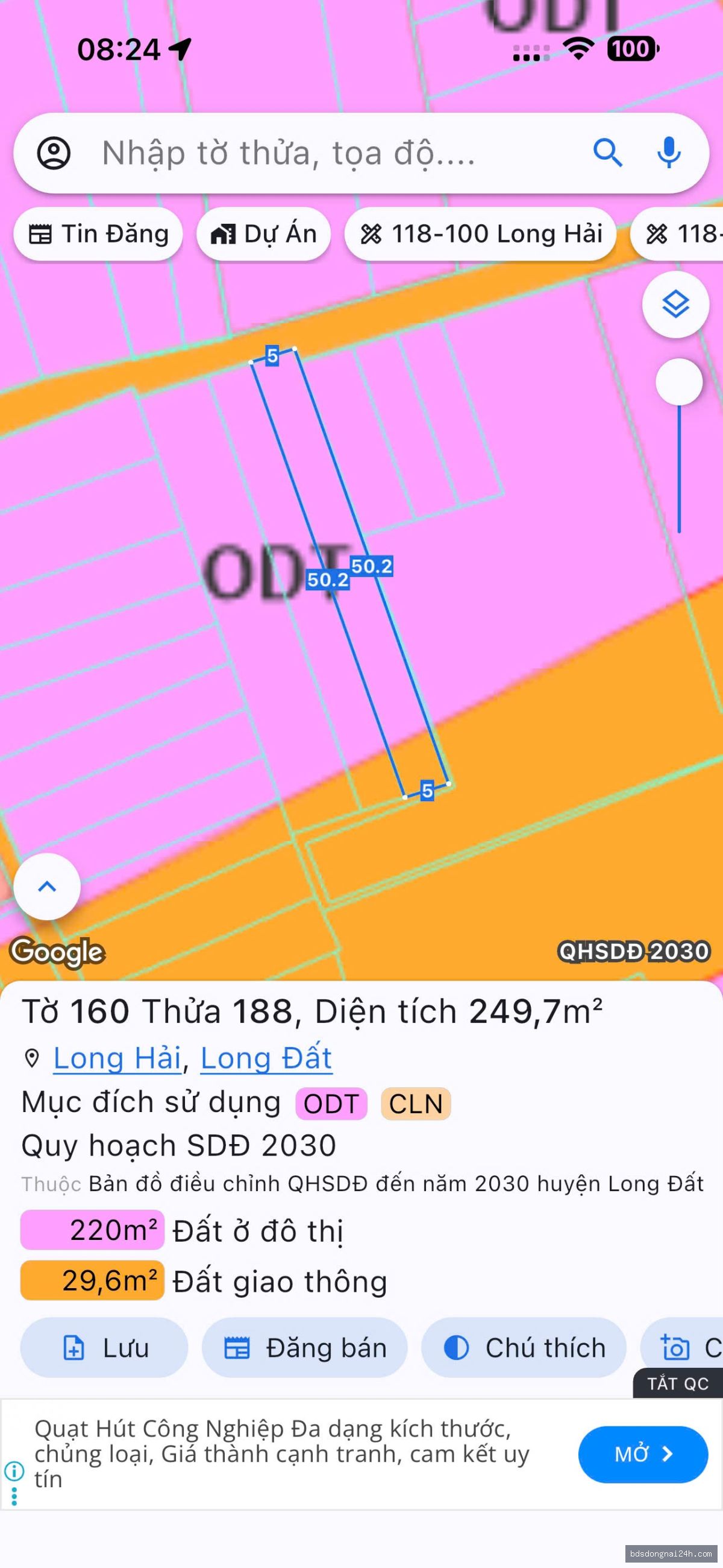 Bán đất nền mặt tiền - Hình ảnh 2