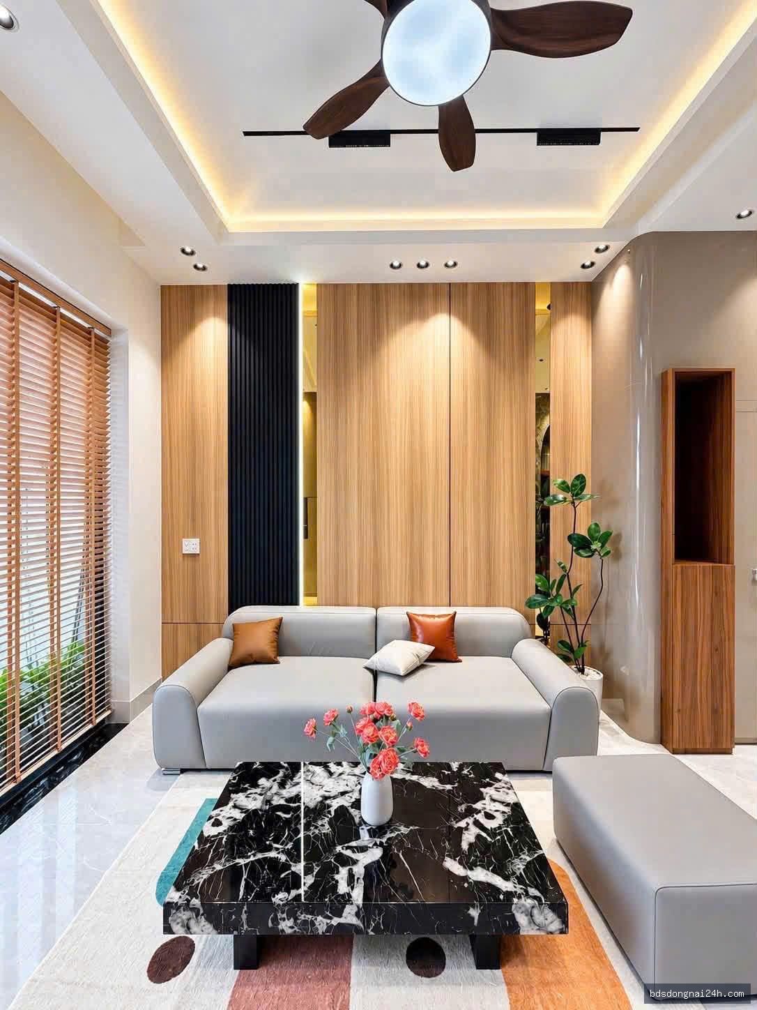 Bán nhà 1 trệt 1 lầu, sân ô tô tại Hố Nai, Biên Hòa (100m²) - Hình ảnh 6