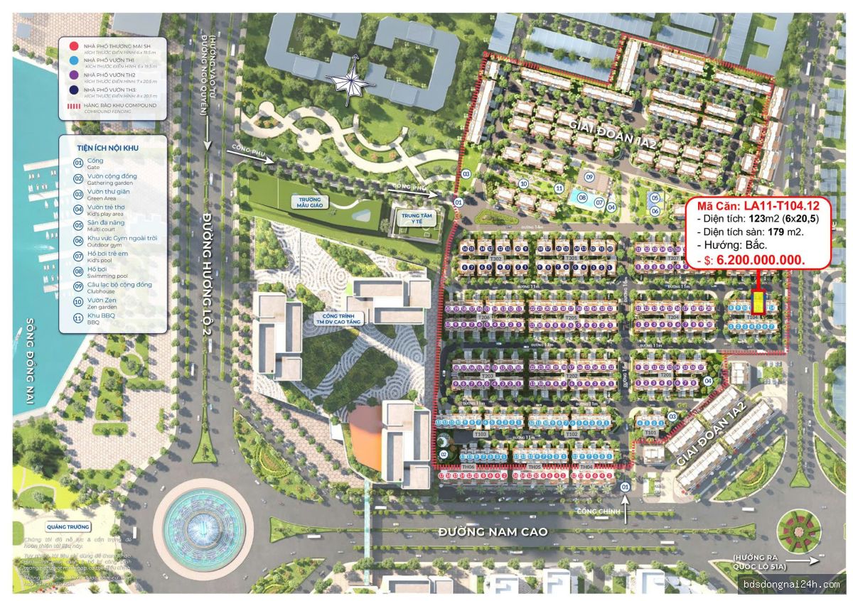 Bán nhà phố (123m²) - Hình ảnh 5