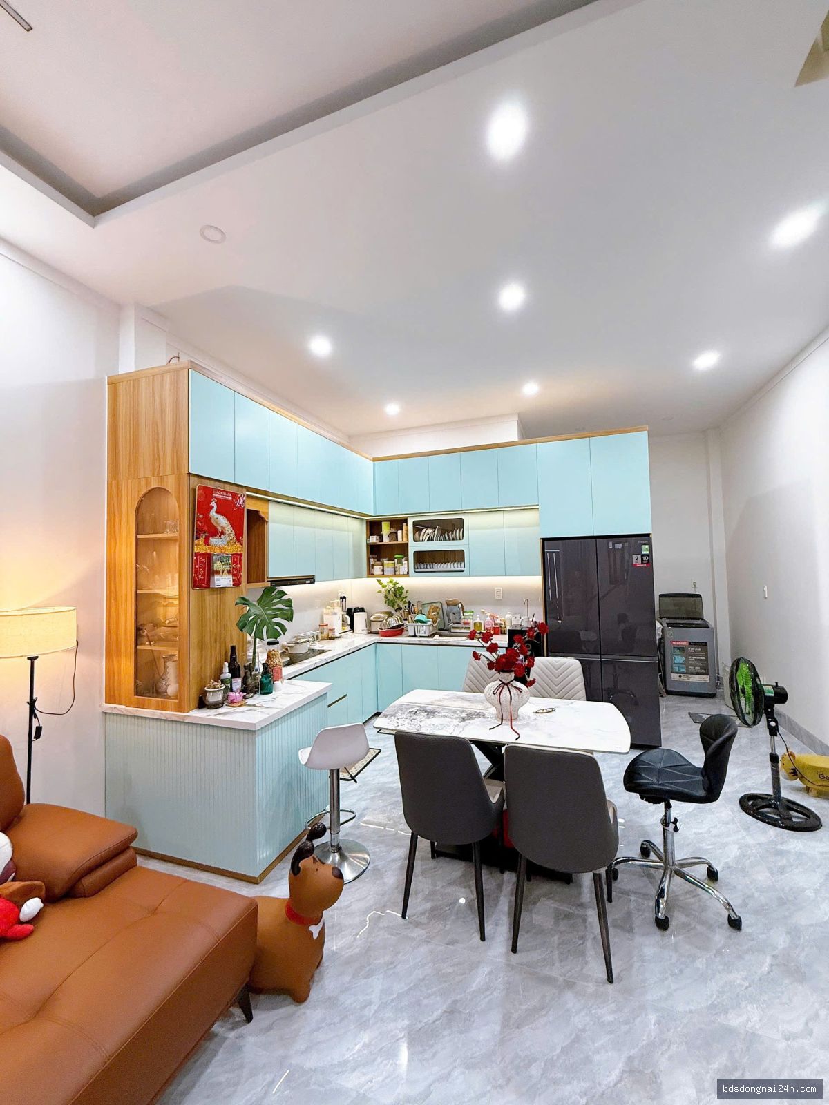 Bán nhà 1 trệt 1 lầu sân ô tô, full nội thất (71.3m²) - Hình ảnh 14