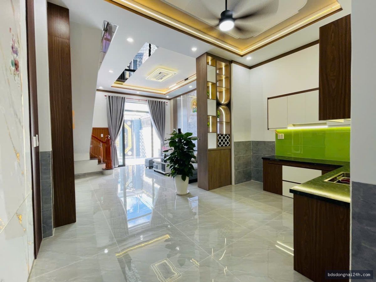 Bán nhà lầu kiên cố sân ô tô, full nội thất tại Trảng Dài, Biên Hòa (95m²) - Hình ảnh 6