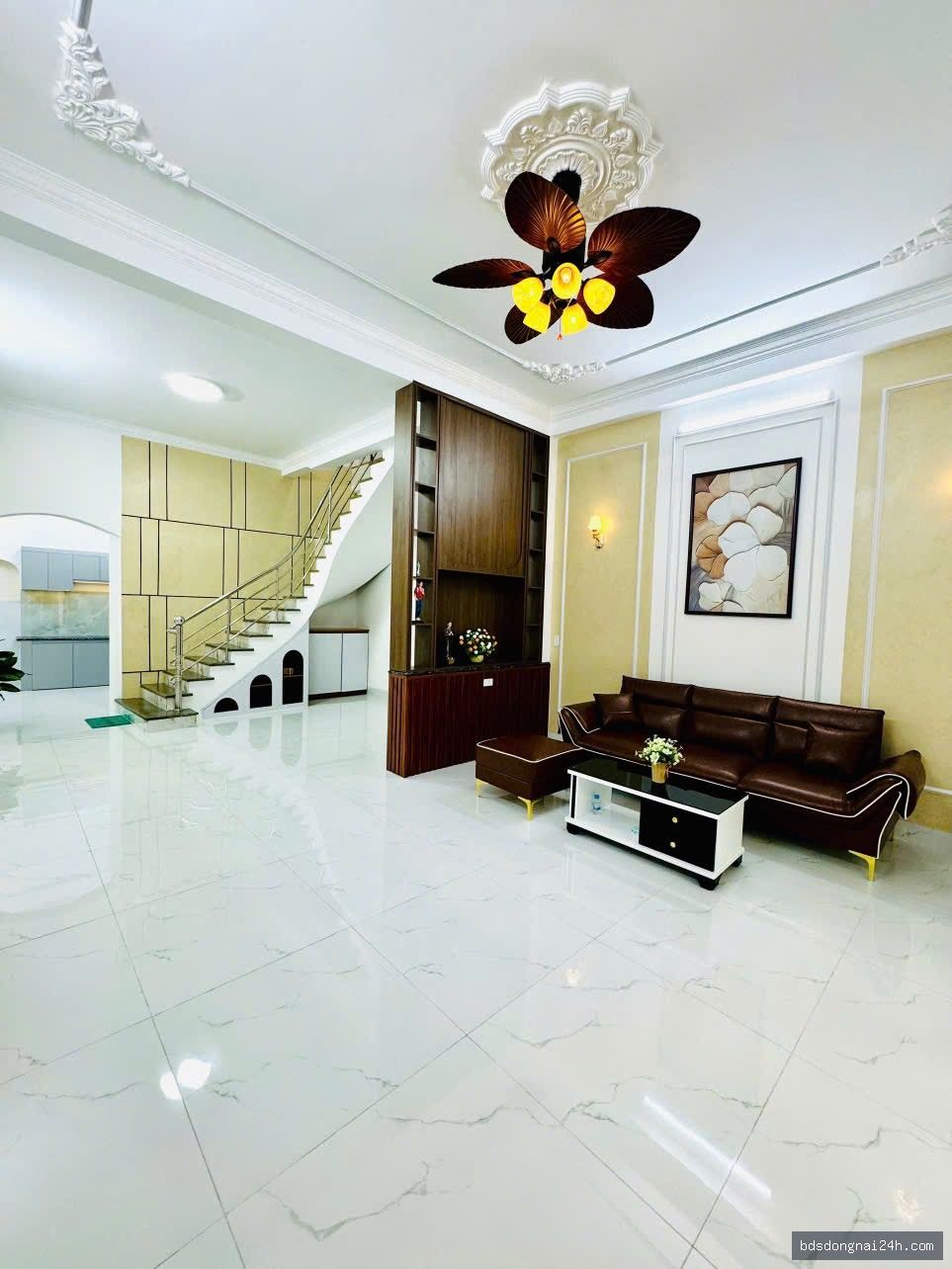 Bán nhà 1 trệt 1 lầu tại Long Bình, Biên Hòa (89.6m²) - Hình ảnh 3