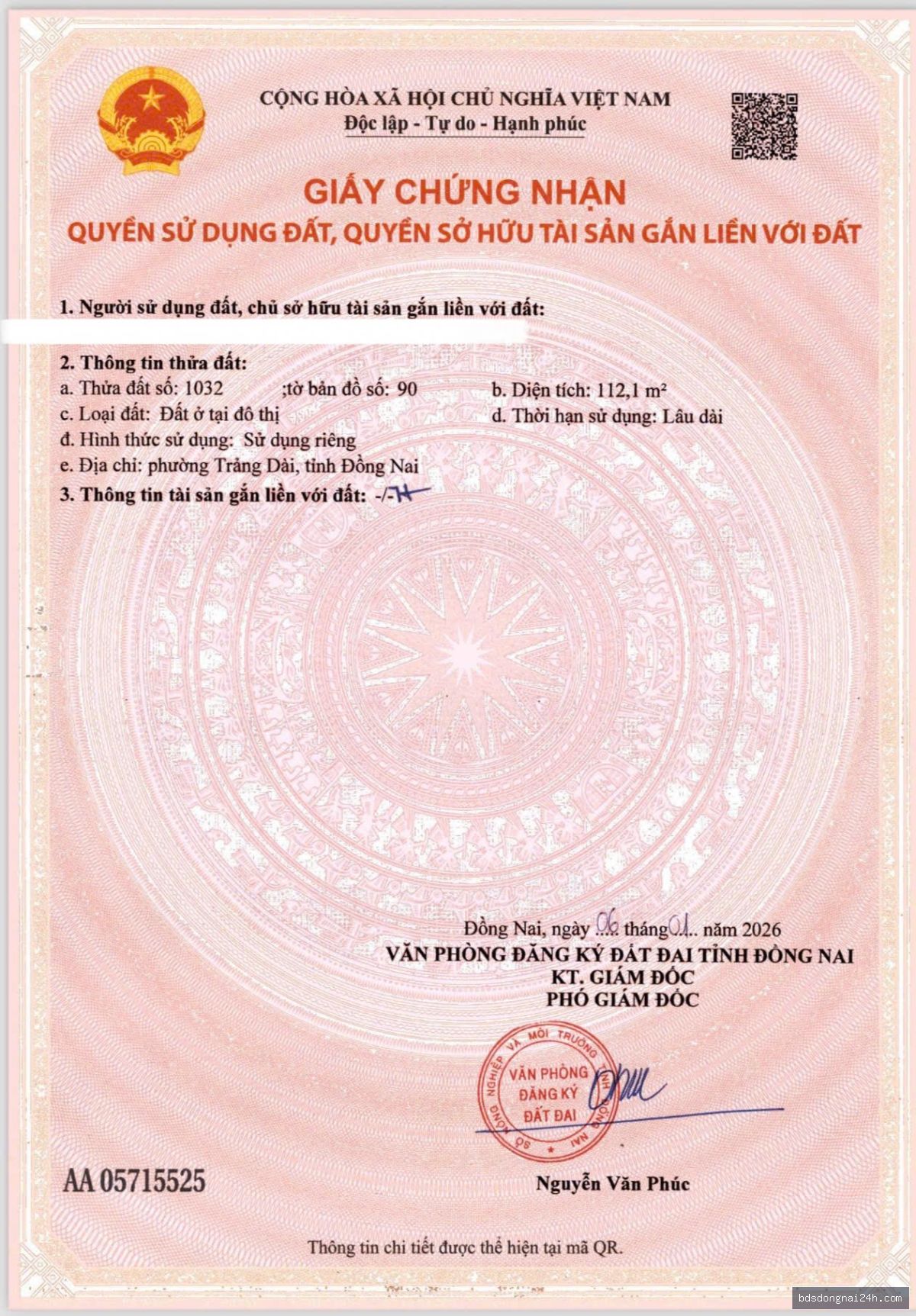 Bán nhà 1 trệt 1 lầu, sân ô tô, gần chợ tại Trảng Dài, Biên Hòa - Hình ảnh 3