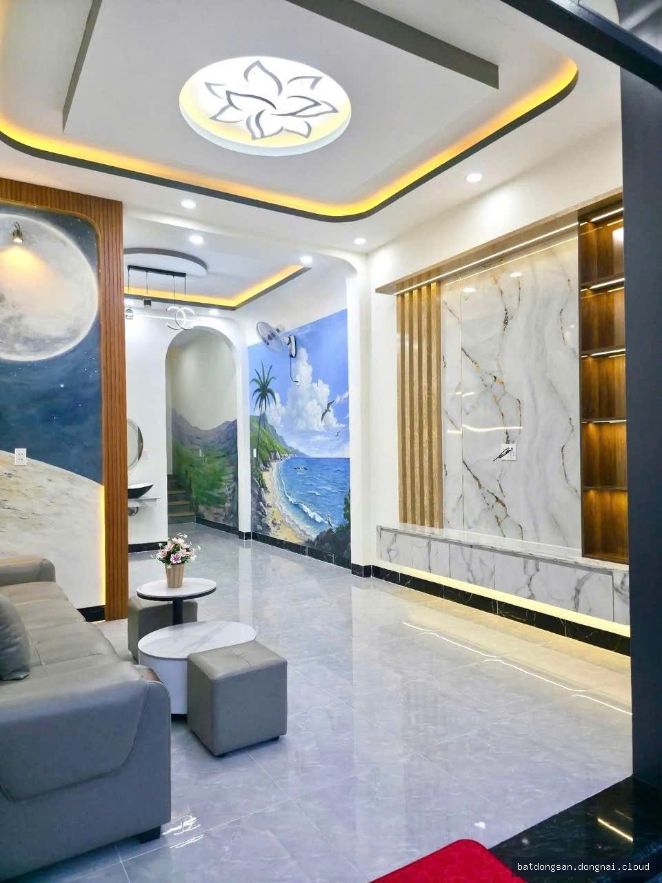 Bán nhà 1 trệt 1 lầu gần chợ tại Hố Nai, Biên Hòa (64 m²) - Hình ảnh 2