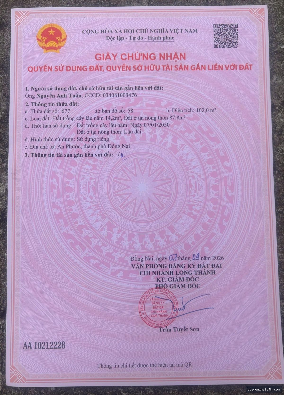 Bán đất nền - Hình ảnh 2