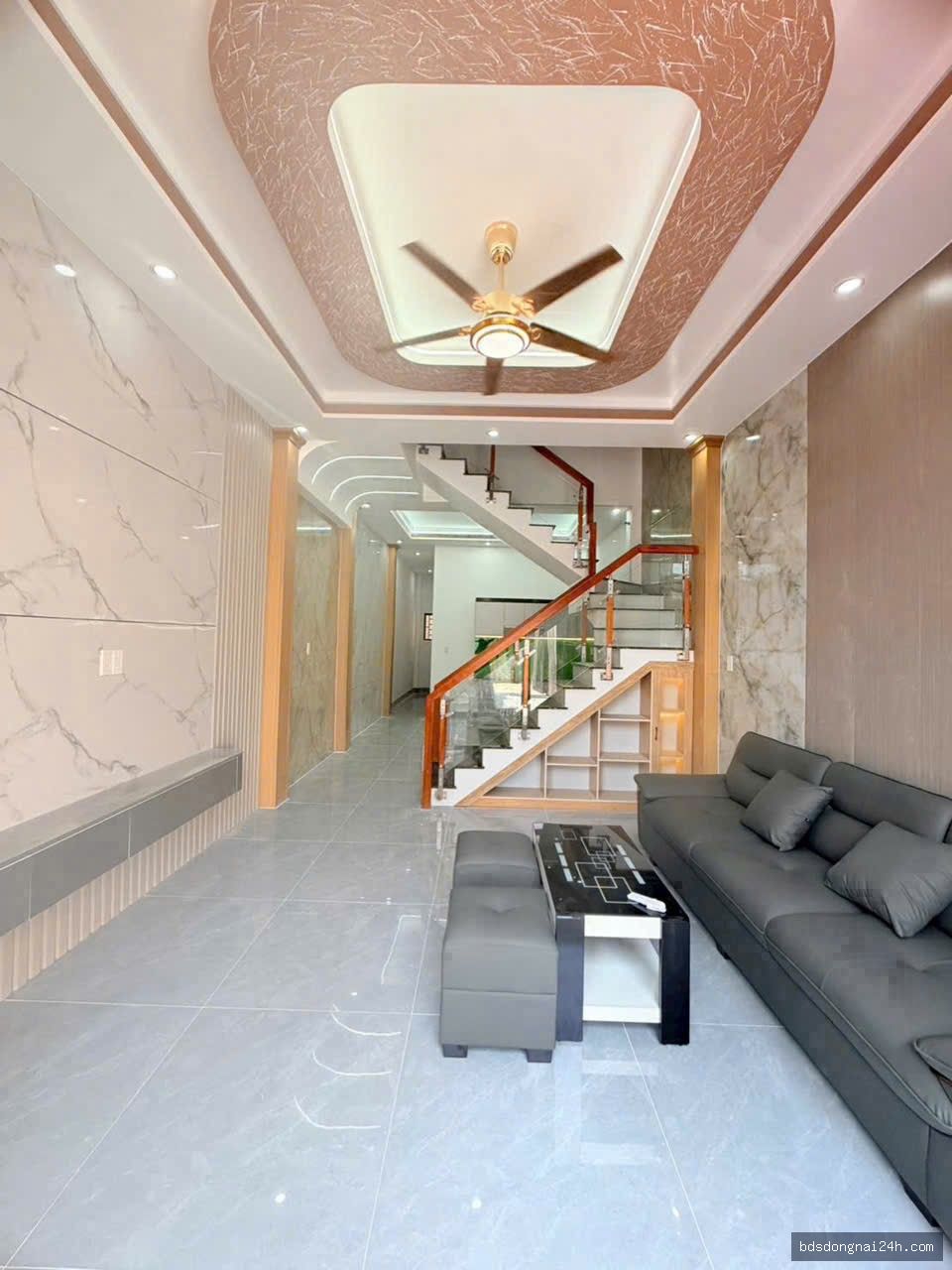 Bán nhà 1 trệt 1 lầu sân ô tô, gần chợ (80m²) - Hình ảnh 6