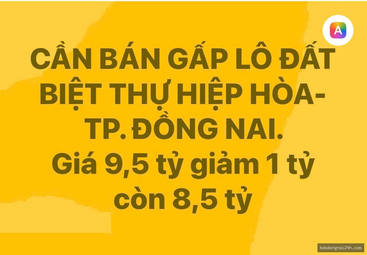 Bán lô đất biệt thự gần aeon mall tại Hiệp Hòa, Biên Hòa (380m²) - Hình ảnh 6