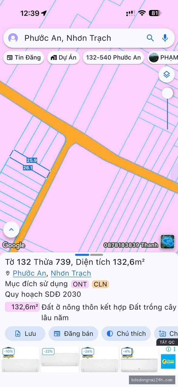 Bán bất động sản