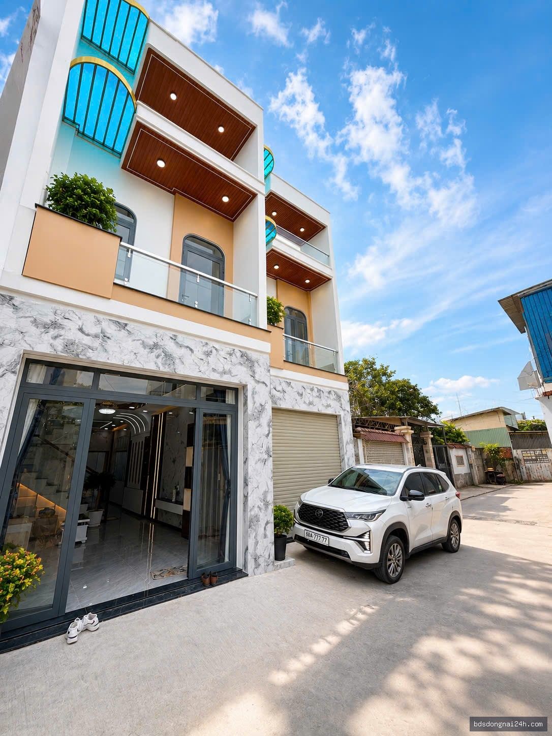 Bán nhà 1 trệt 1 lầu sân ô tô (85m²) - Hình ảnh 2