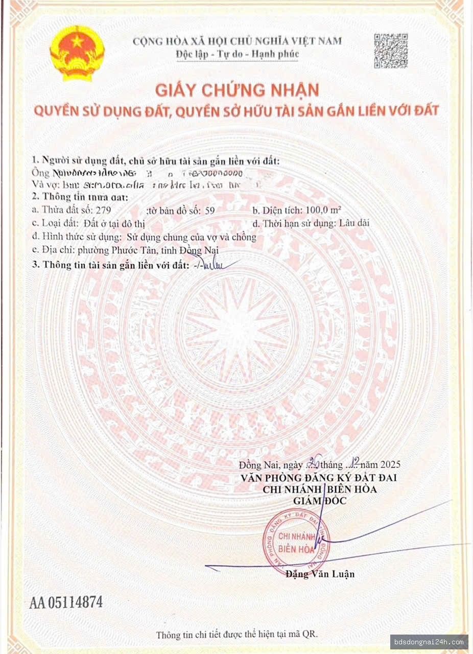 Bán đất tái định cư tại Long Thành