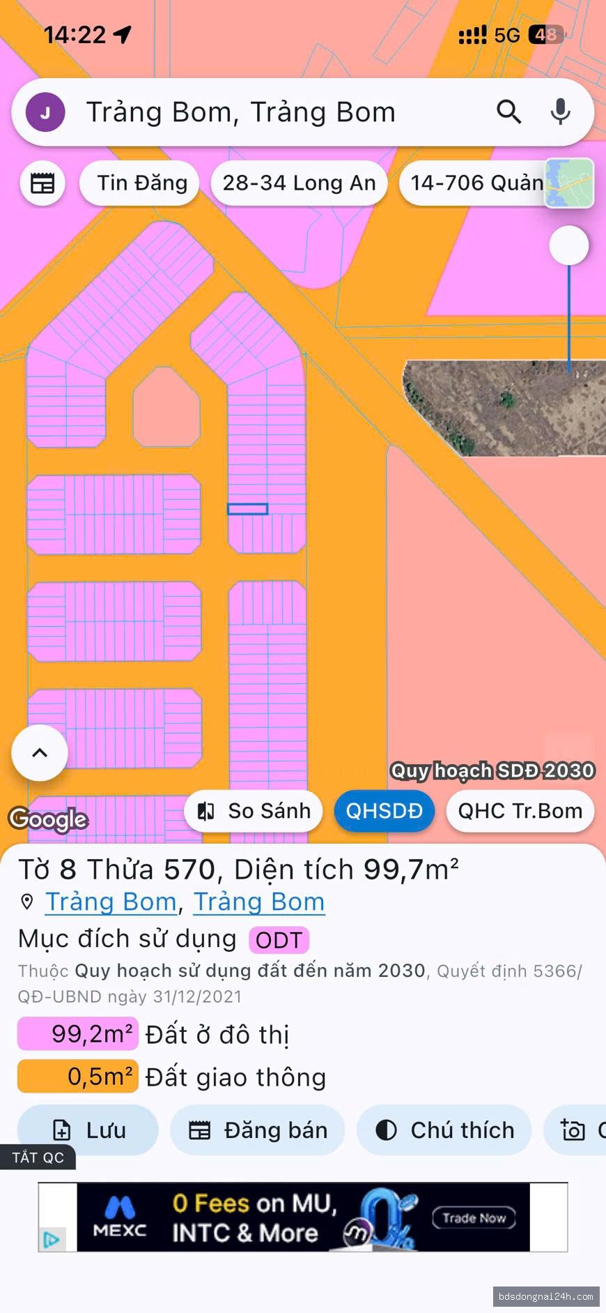 Bán nhà phố tại Trảng Bom (100m²) - Hình ảnh 4