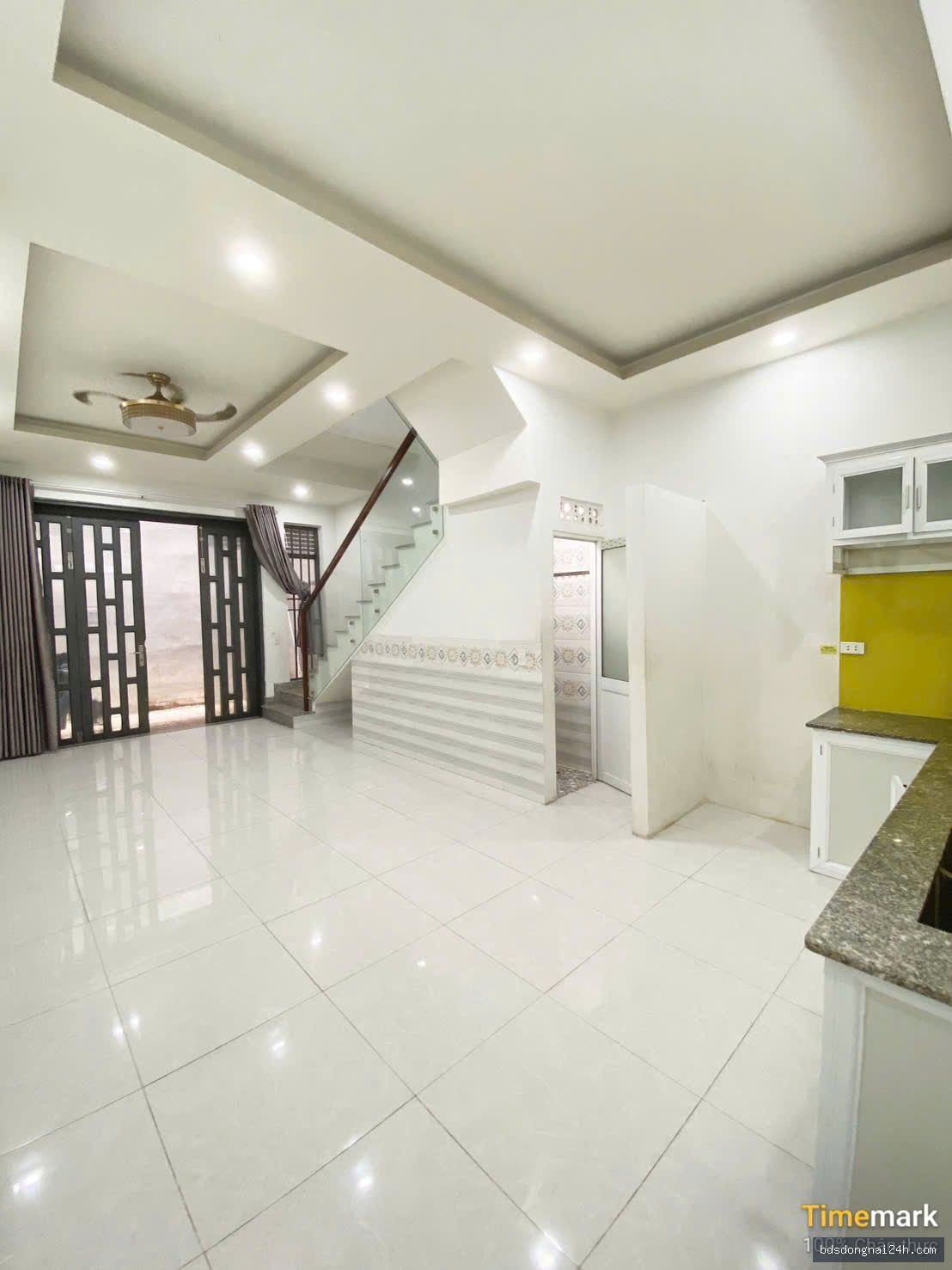Cho thuê nhà 1 trệt 1 lầu gần chợ tại Tân Phong, Biên Hòa (45m²) - Hình ảnh 1