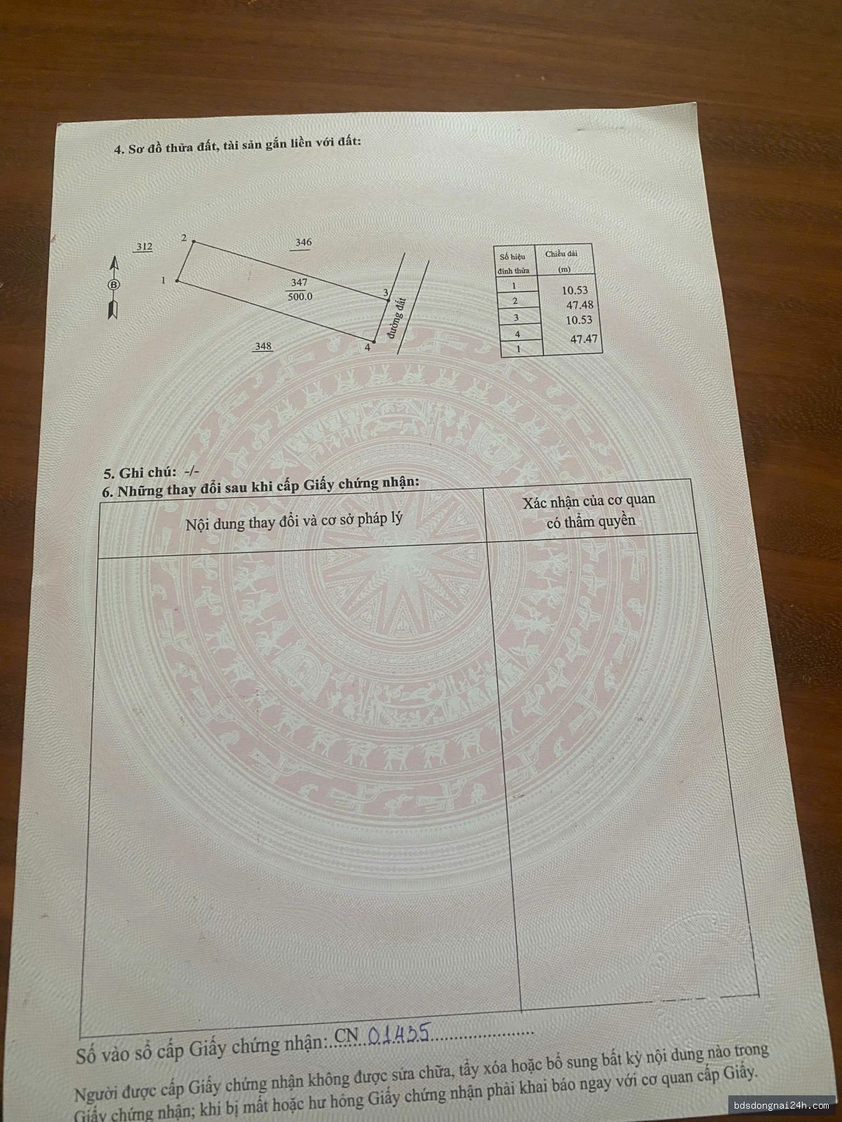 Bán cặp đất nền (470m²) - Hình ảnh 3